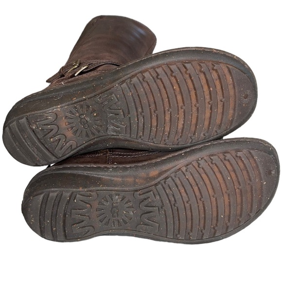 UGG Rosen Expresso Riding boot, round toe, mid- calf. Size 8 GUC with box - Picture 11 of 14